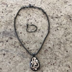 Brighton Contempo necklace in black.